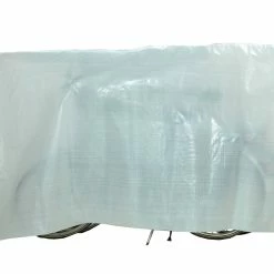 VK - Housse De Protection Pour Deux Vélos - Avec Oeillets & Cordelettes